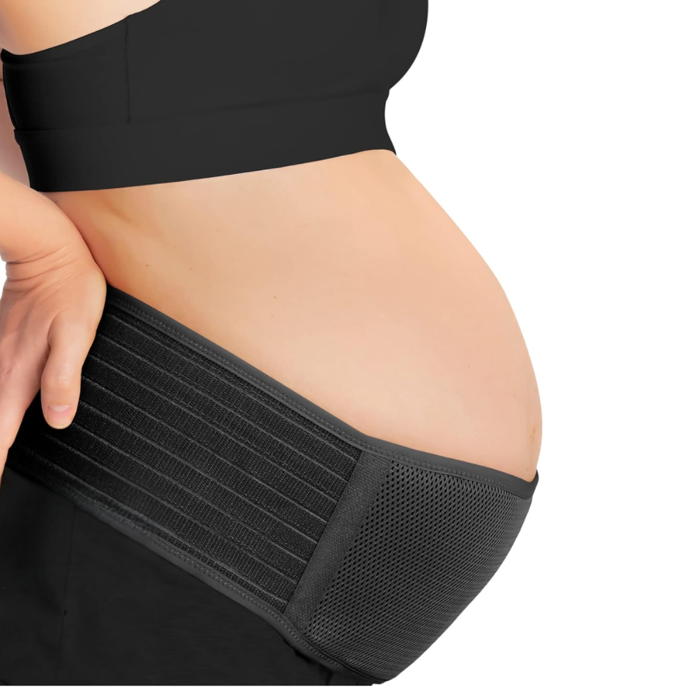 Pregnancy Support Belt for Back & Abdominal Relief – Adjustable Stomach Support for Pregnant Ladies