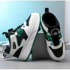 Hidden Wheel Skate Sneakers | Breathable, Anti-Slip & Perfect for Kids' Outdoor Adventures
