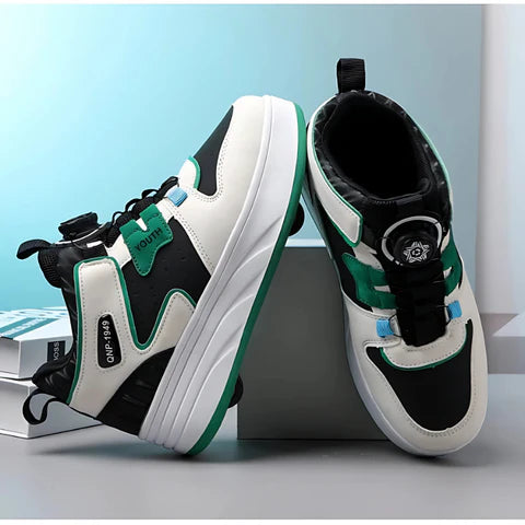 Hidden Wheel Skate Sneakers | Breathable, Anti-Slip & Perfect for Kids' Outdoor Adventures