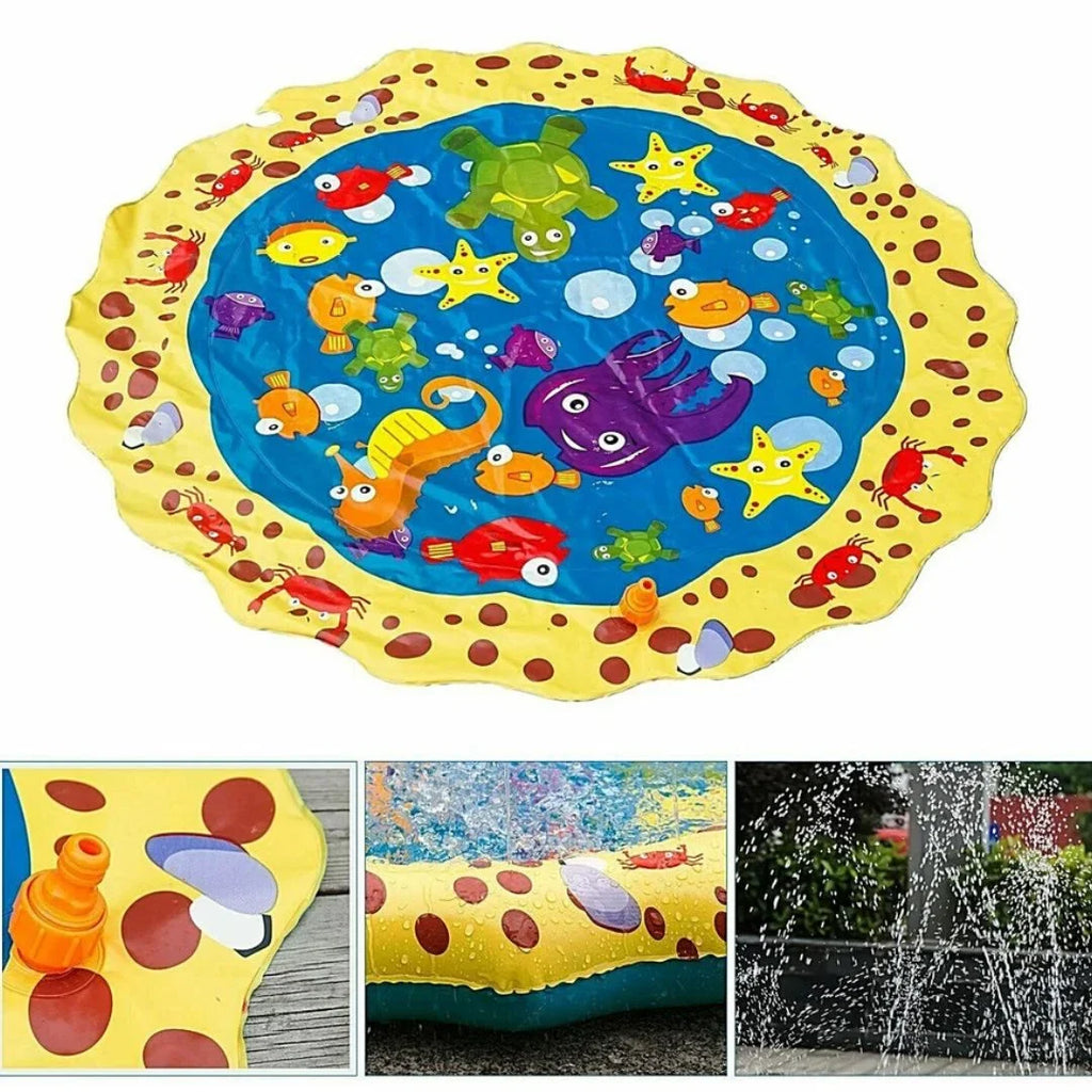Water Play Mat for Children | Durable, Non-Slip Design for Safe Cooling & Fun in Garden or Terrace