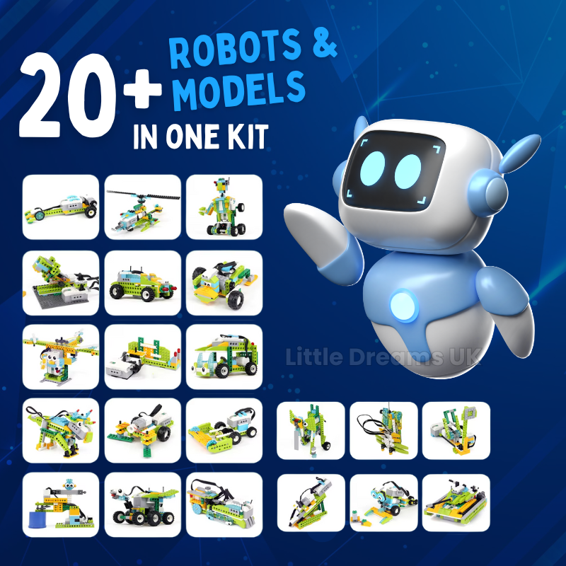 STEM Robotics Kit for Kids – Build Your Own Intelligent Robot