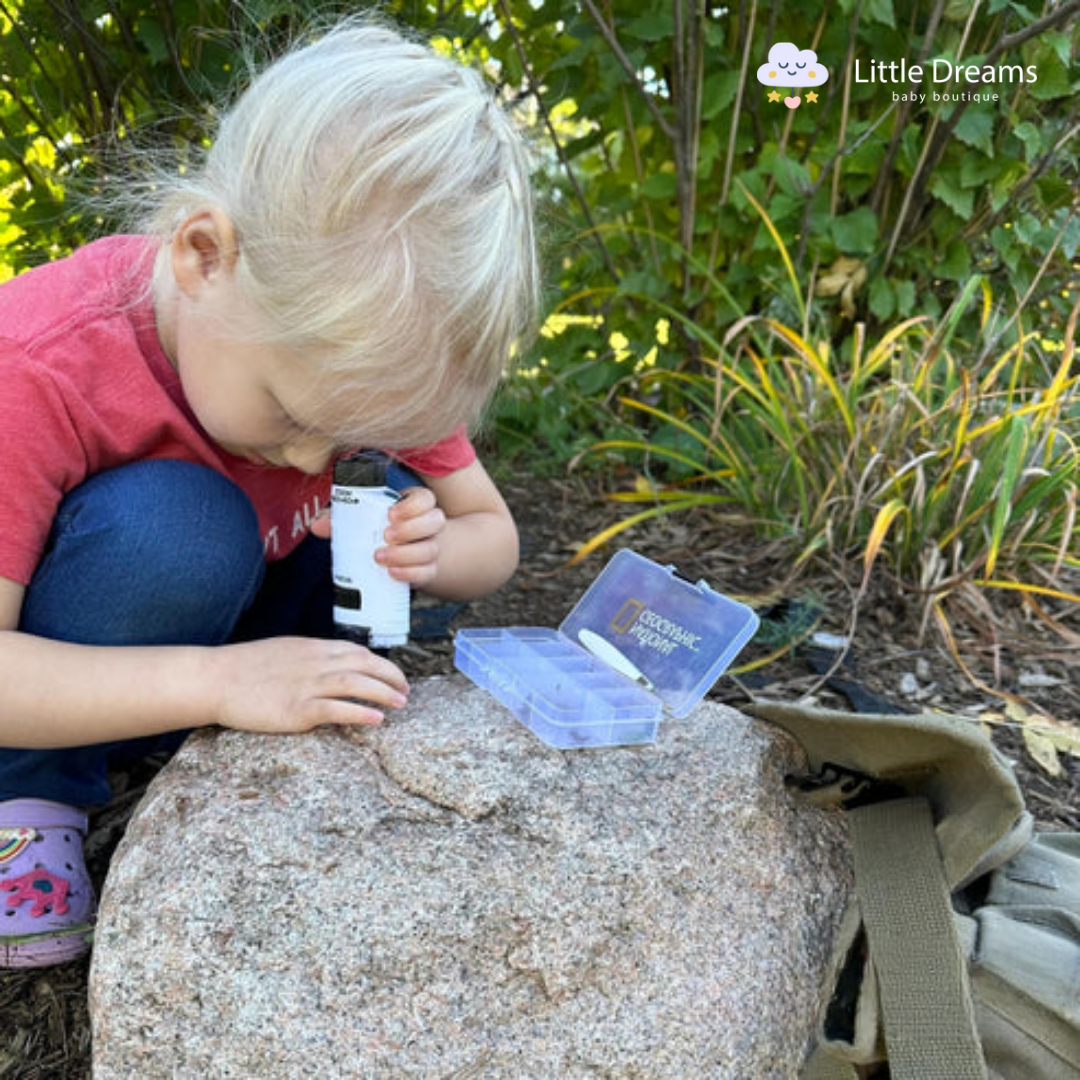 Pocket Handheld Microscope | Compact, Easy Setup & Ideal for Young Explorers in Nature