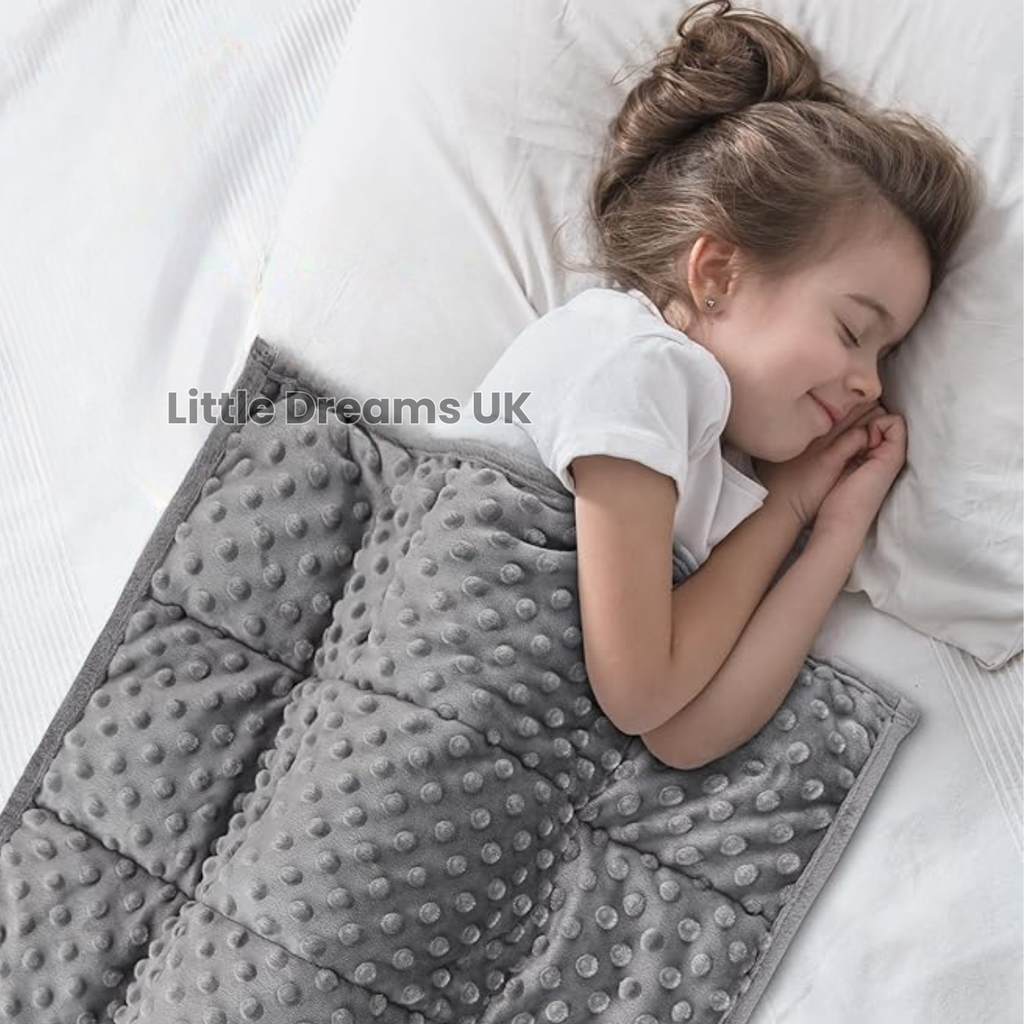 Sensory Blanket for Autism & Anxiety – Calming Weighted Sensory Sheet & Compression Blanket for Deep Sleep