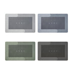 Bathroom Waterproof Floor Mat - Quick Drying & Absorbent Magic Mats with Rubber Backing