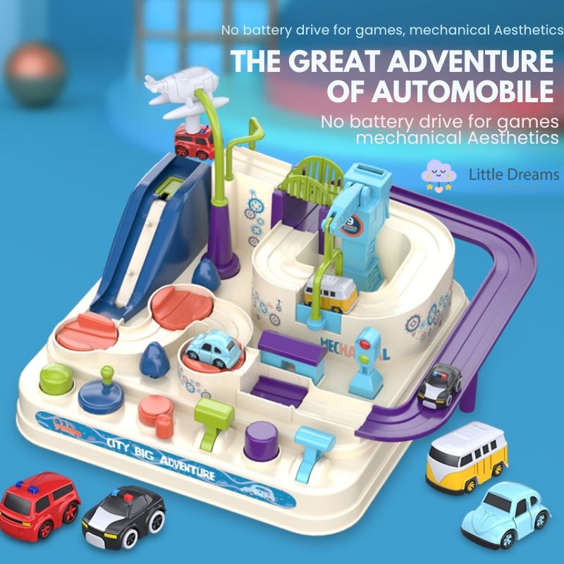 Car Adventure™ - Educational Toys for Children | Stimulates Cognitive Skills and Spatial Awareness from 3 Years Old