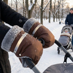 Pram Hand Warmer | Waterproof, Windproof & Cozy for Winter Walks with Baby