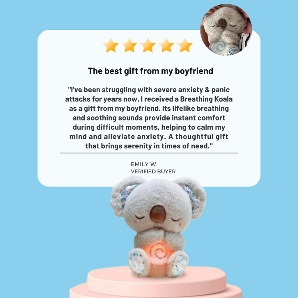 Soothing Relief Koala | Plush Stress Relief Toy for Kids & Adults, Ideal for Relaxation and Comfort