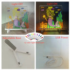 Illuminated Drawing Board for Kids - Drawing Light™ with Shining Stories Feature for Creative Art Projects