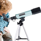 Kids 50mm Refractor Telescope | Easy to Use, Packable & Ideal for Stargazing and Backyard Exploration for Ages 7+