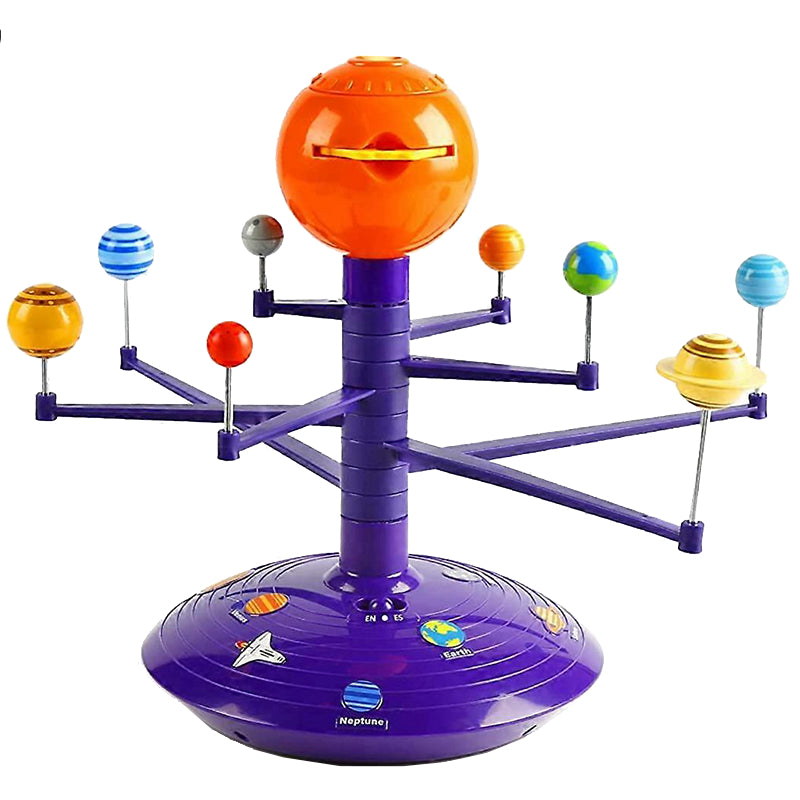 Montessori Solar System Kit | Educational Projector with 24 Space Slides for Kids Ages 7+ | Inspires STEM Learning & Astronomy Exploration