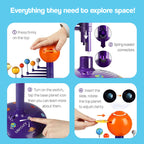 Montessori Solar System Kit | Educational Projector with 24 Space Slides for Kids Ages 7+ | Inspires STEM Learning & Astronomy Exploration