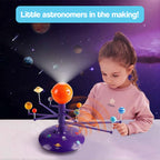 Montessori Solar System Kit | Educational Projector with 24 Space Slides for Kids Ages 7+ | Inspires STEM Learning & Astronomy Exploration