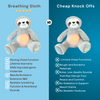 Image of Breathing Otter Plush Toy - Soothing Stitch Teddy for Anxiety & Stress Relief