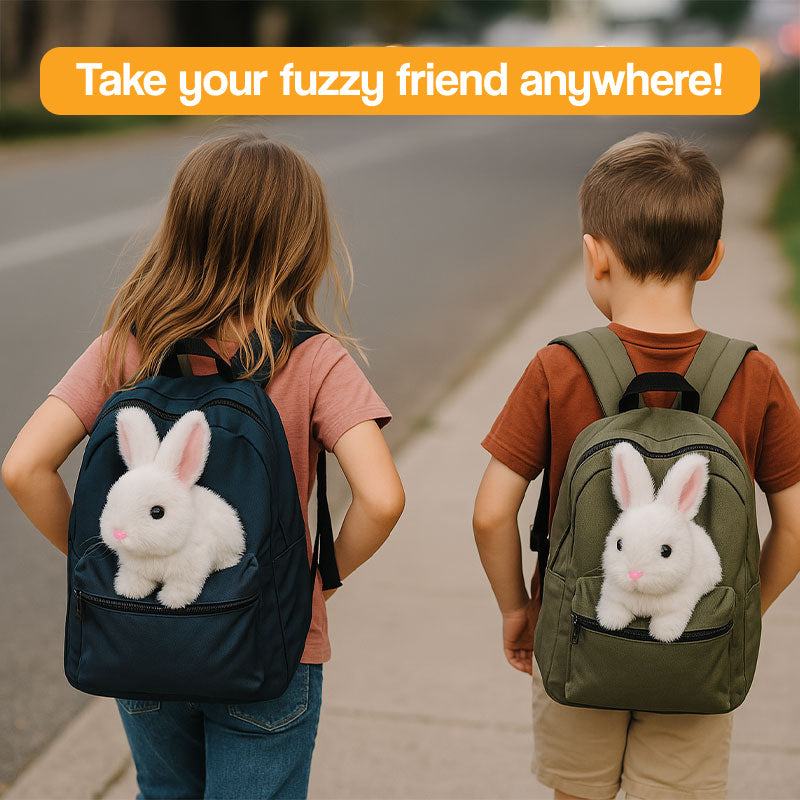 True-to-Life Interactive Bunny Pet | Toy Rabbit Rhat Hops - Wiggles Ears & Teaches Empathy for Kids Ages 3+