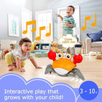 Crawling Crab Toy - Interactive Baby Crab Toy for Early Development