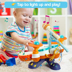 Interactive Musical Drum Set for Toddlers | Light-Up, Sound-Activated & Ideal for Ages 12 Months to 3 Years