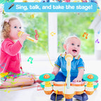 Interactive Musical Drum Set for Toddlers | Light-Up, Sound-Activated & Ideal for Ages 12 Months to 3 Years