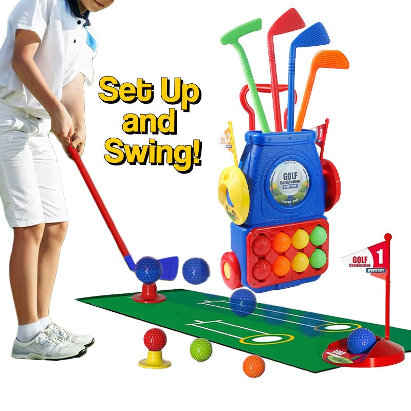 Complete Kids Golf Toys Set | Durable, Portable & Perfect for Indoor and Outdoor Play