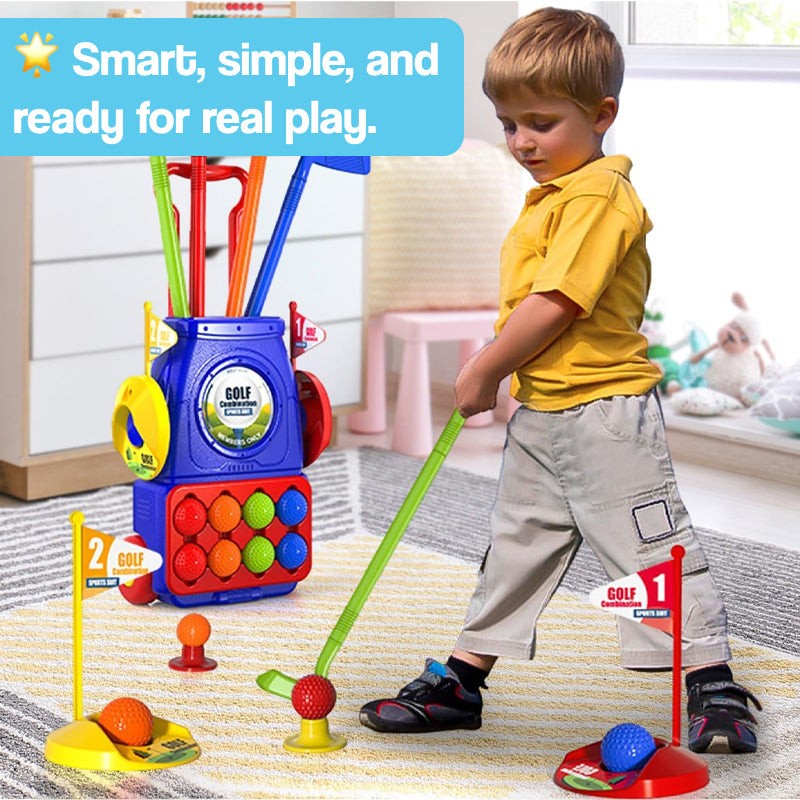 Complete Kids Golf Toys Set | Durable, Portable & Perfect for Indoor and Outdoor Play