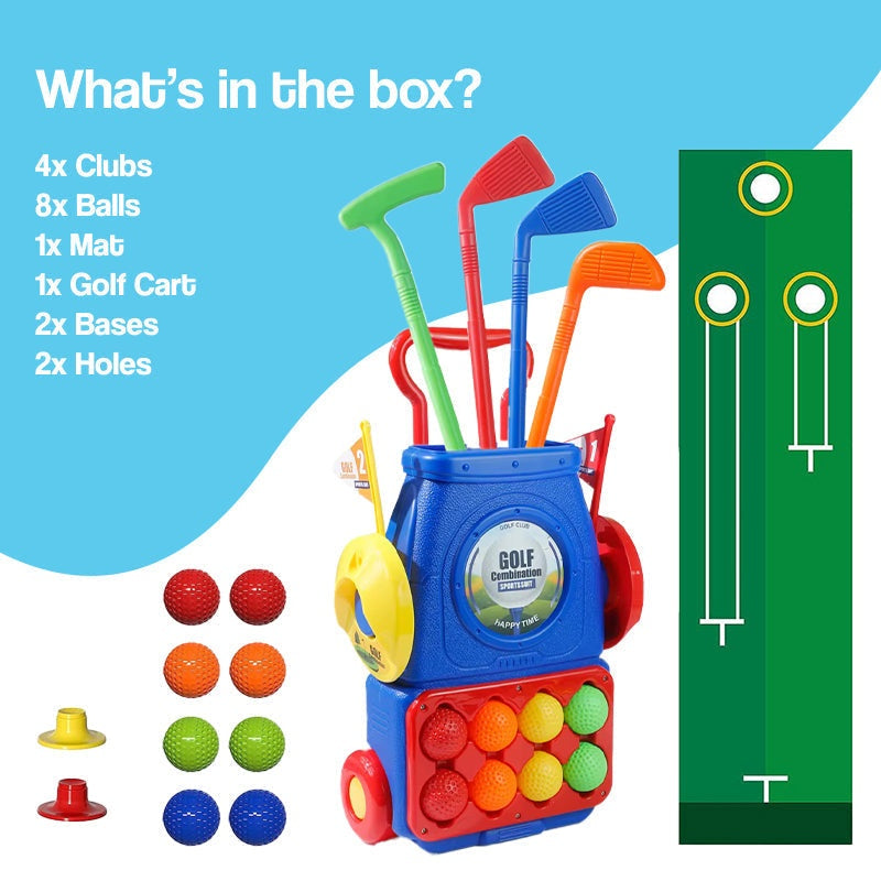 Complete Kids Golf Toys Set | Durable, Portable & Perfect for Indoor and Outdoor Play