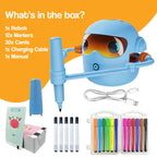 AI Drawing Robot for Kids | Step-by-Step Guidance, Mess-Free & Perfect for Ages 3+