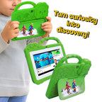 Kid's Learning Tablet | Shockproof, Kid-Safe with LCD Drawing Pad & AR Cards for Ages 3-8+ | Interactive Infant Table Computer