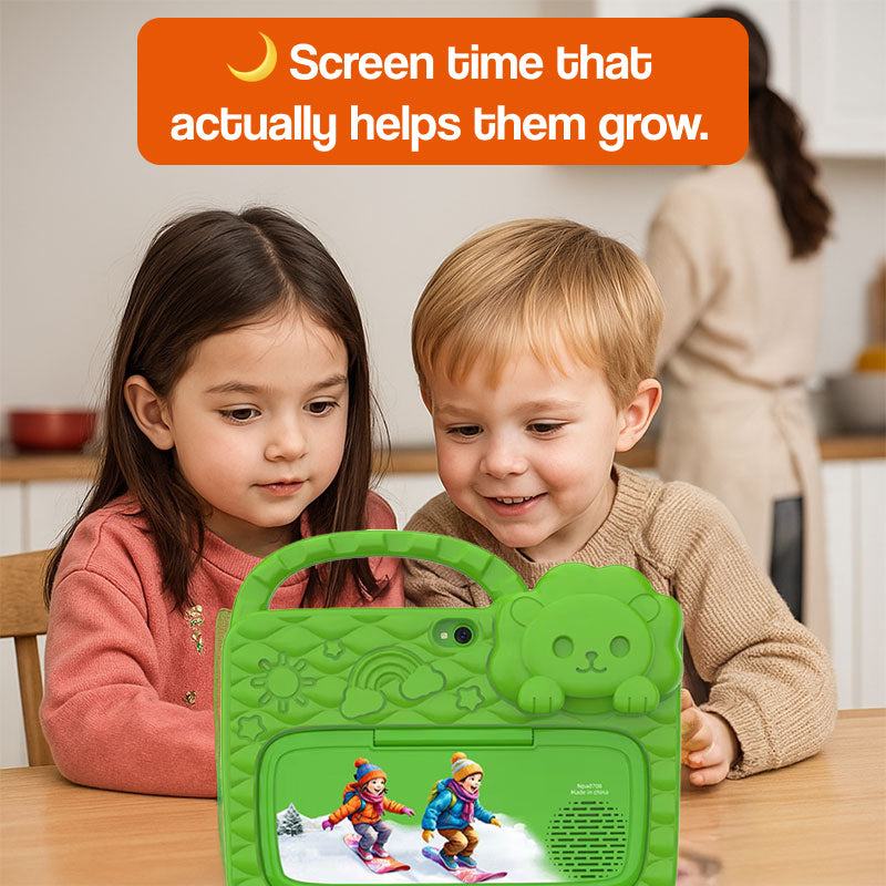 Kid's Learning Tablet | Shockproof, Kid-Safe with LCD Drawing Pad & AR Cards for Ages 3-8+ | Interactive Infant Table Computer