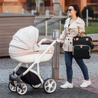 Premium Baby Changing Bag, Unisex, Waterproof, Multi-Pocket, Grey