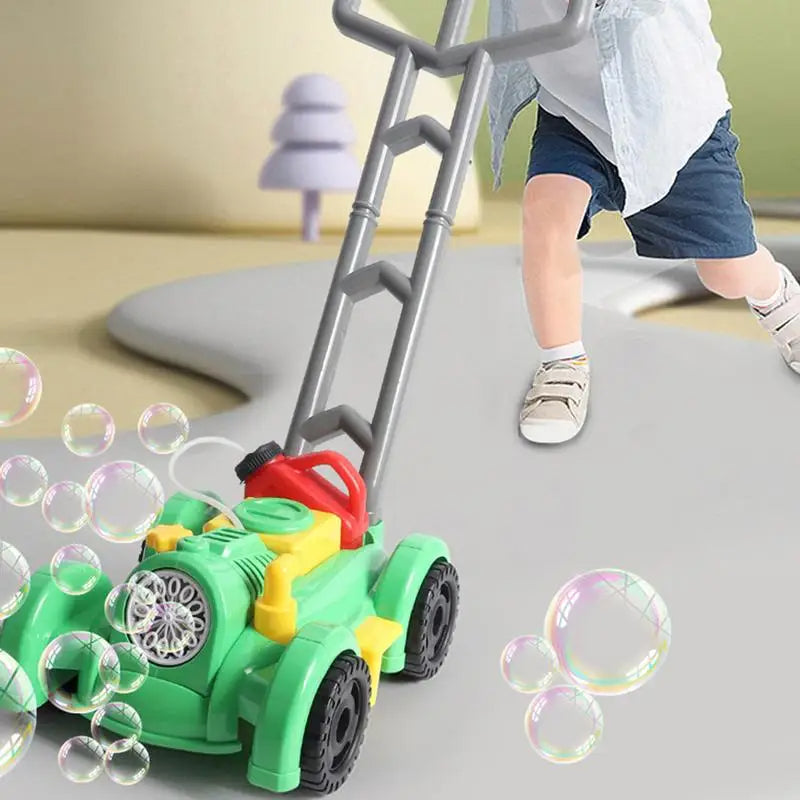Whimsical Mow™ | Bubble Lawn Mower Toy for Kids | Interactive Outdoor Play | Safe & Fun Gardening Experience