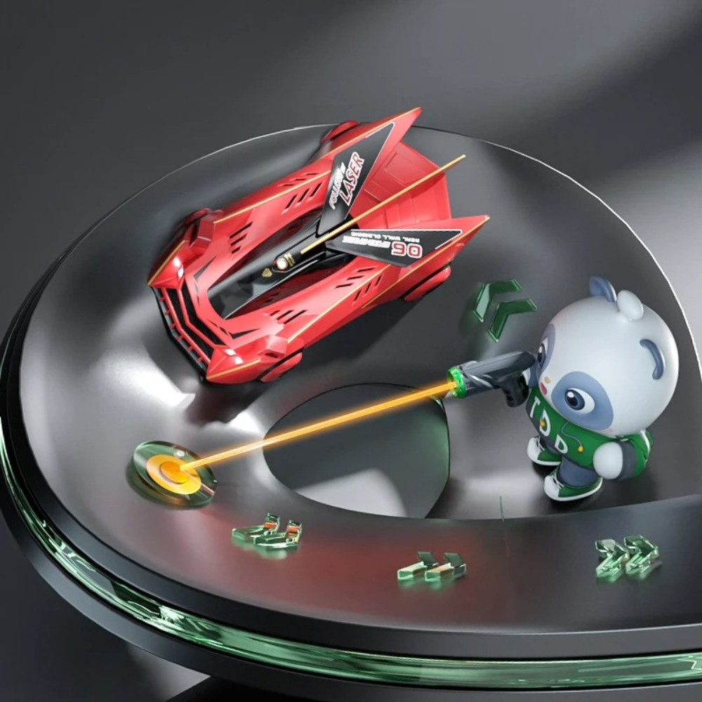 Wall Climbing Car for Kids | Climbing Remote Control Car Four Wheel Drive With Laser – The Ultimate Indoor Toy for Winter