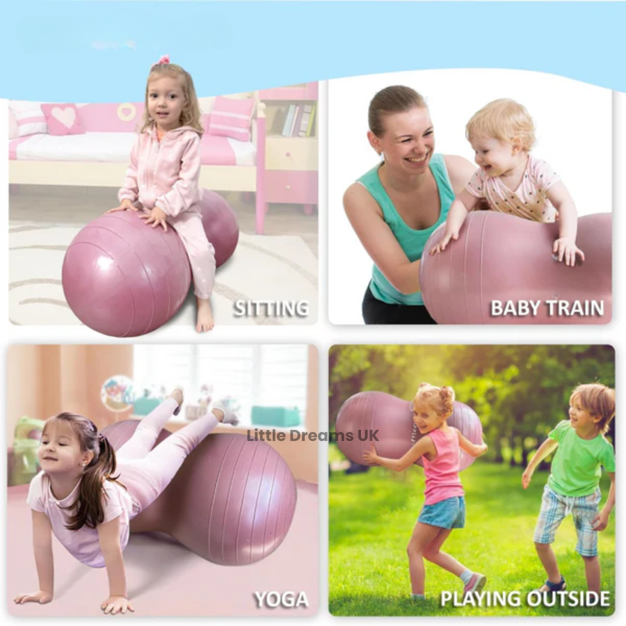 Peanut Ball Sensory for Kids – Autism Therapy Balance Ball, Calming Sensory Integration Tool