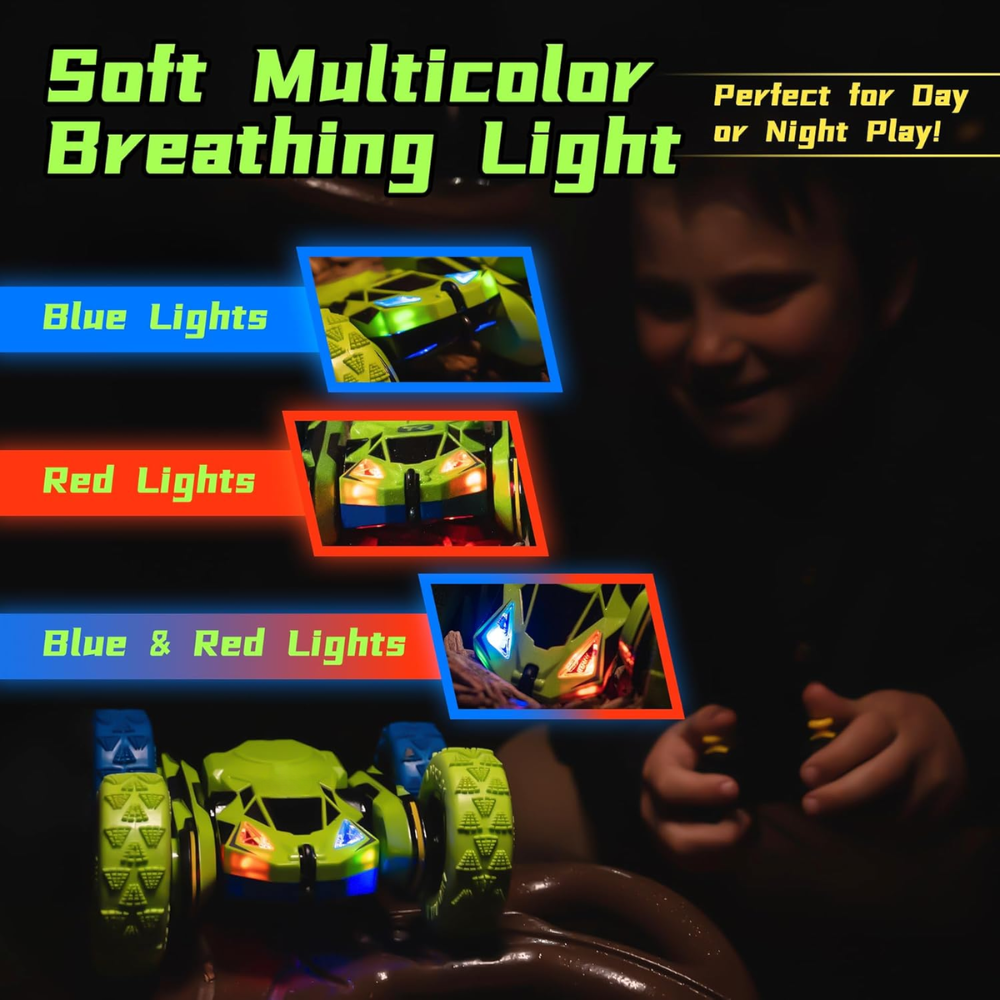 360° Remote Control Stunt Car | The Ultimate Indoor & All Terrain Stunt RC Car for Kids