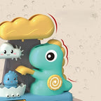 Cartoon Dinosaur Bath Toys | Spinning Water Fun for Kids Aged 18 Months and Older, Perfect for Bath Time and Gift Giving