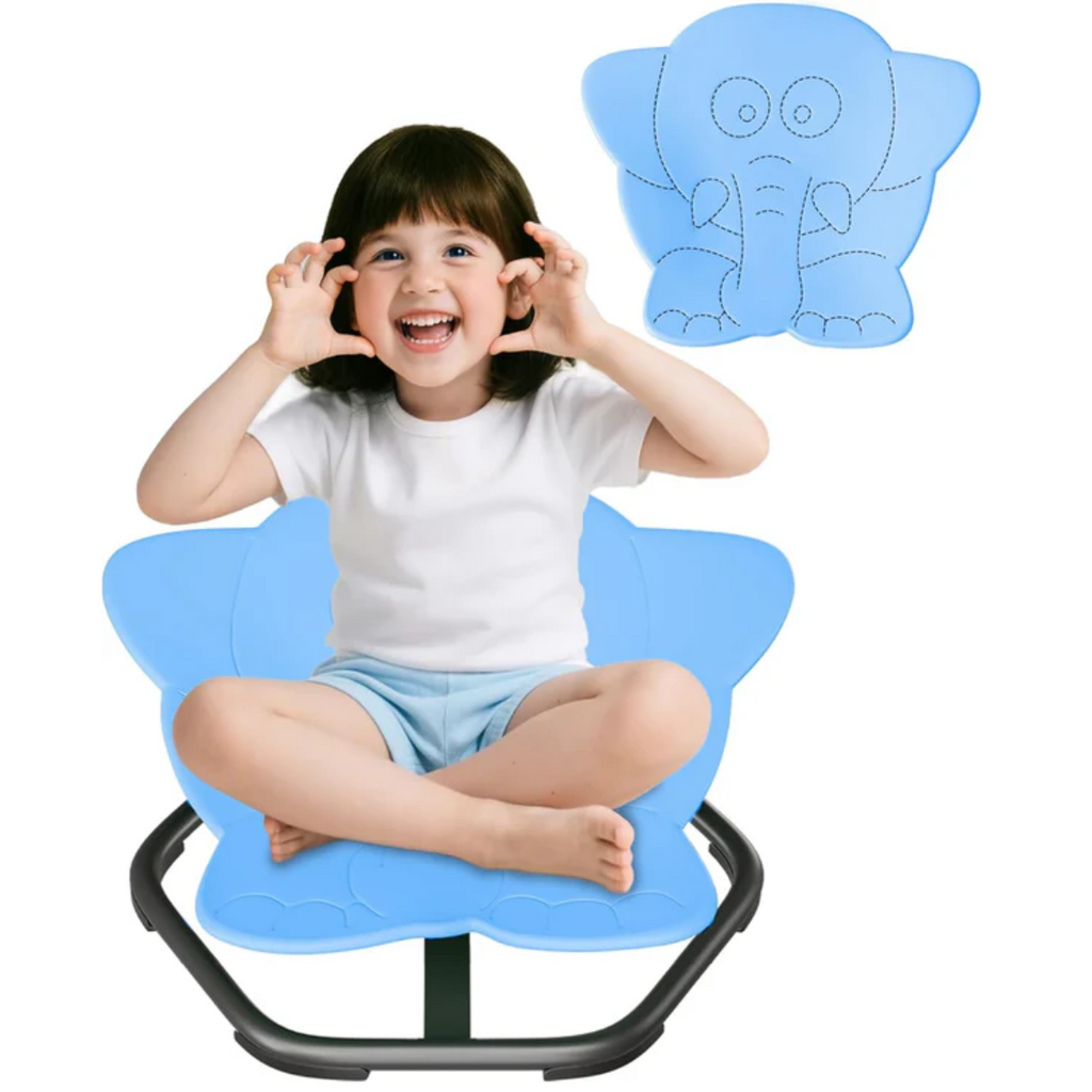 Sensory Spinning Chair – Therapy Sensory Seat for Autism, ADHD & SPD, Kids & Adults | Spinning Sensory Chair UK 360° Swivel Seat