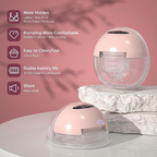 Portable Wearable Breast Pump -  Hands-Free