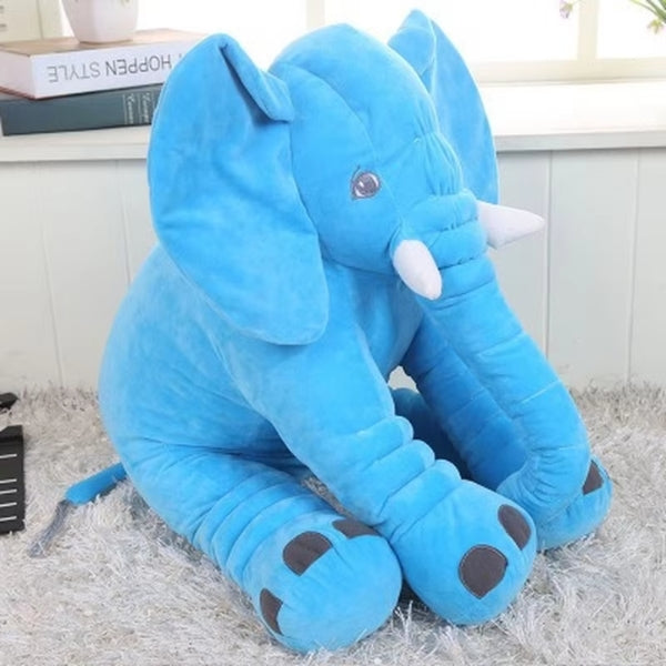 Huge Elephant Pillow Teddy – Jumbo Cuddle Toy Plush for Snuggling