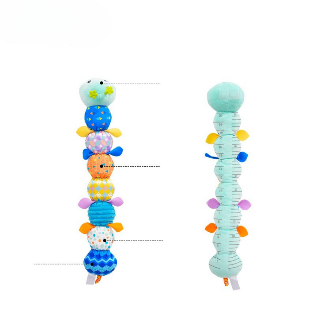 Sensory Plush Rattle Caterpillar | Soft, Musical & Ideal for Baby's Sensory Development and Playtime Fun