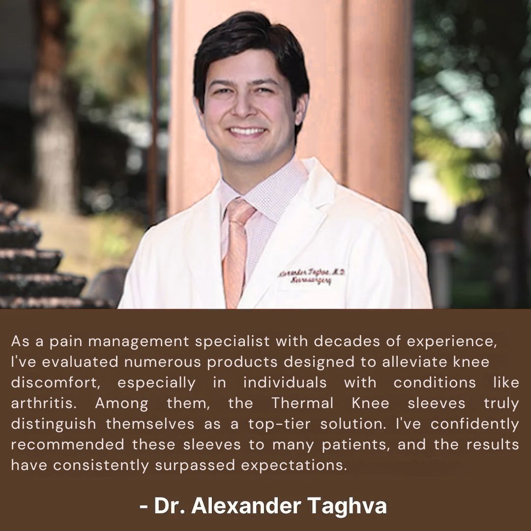 Thermal Knee Braces for Arthritis - Warmers for Knee Pain Relief