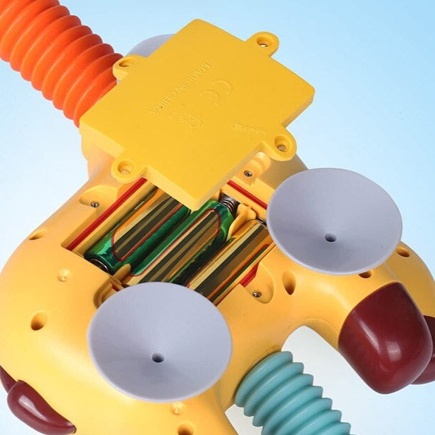 Interactive Giraffe Bath Toy | Water Spraying, Colorful Lights & Educational Fun for Kids' Bath Time