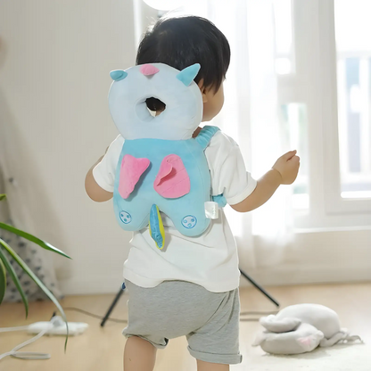 Soft Baby Head Protector | Adjustable, Breathable Cotton for Safe Crawling and Exploration