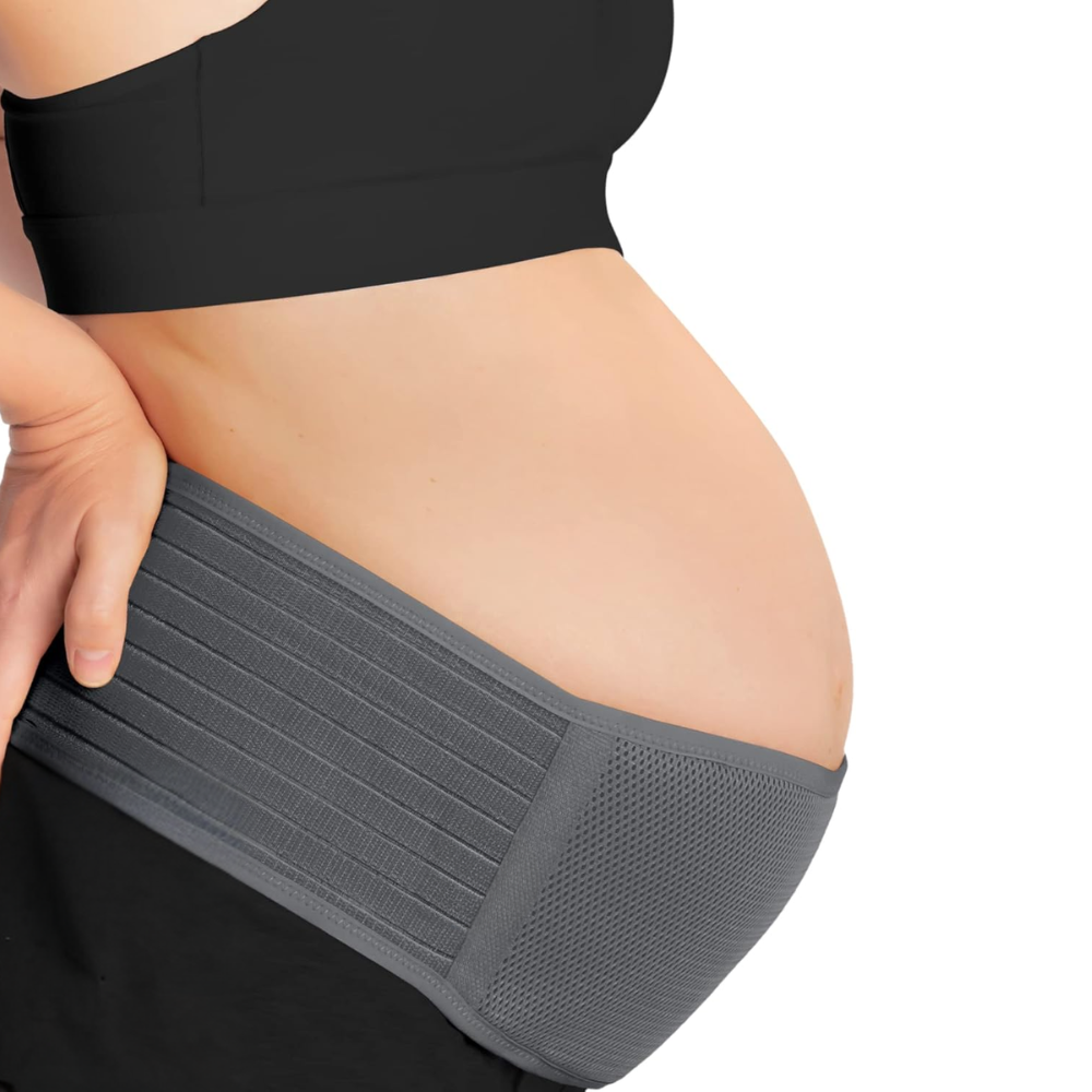 Pregnancy Support Belt for Back & Abdominal Relief – Adjustable Stomach Support for Pregnant Ladies