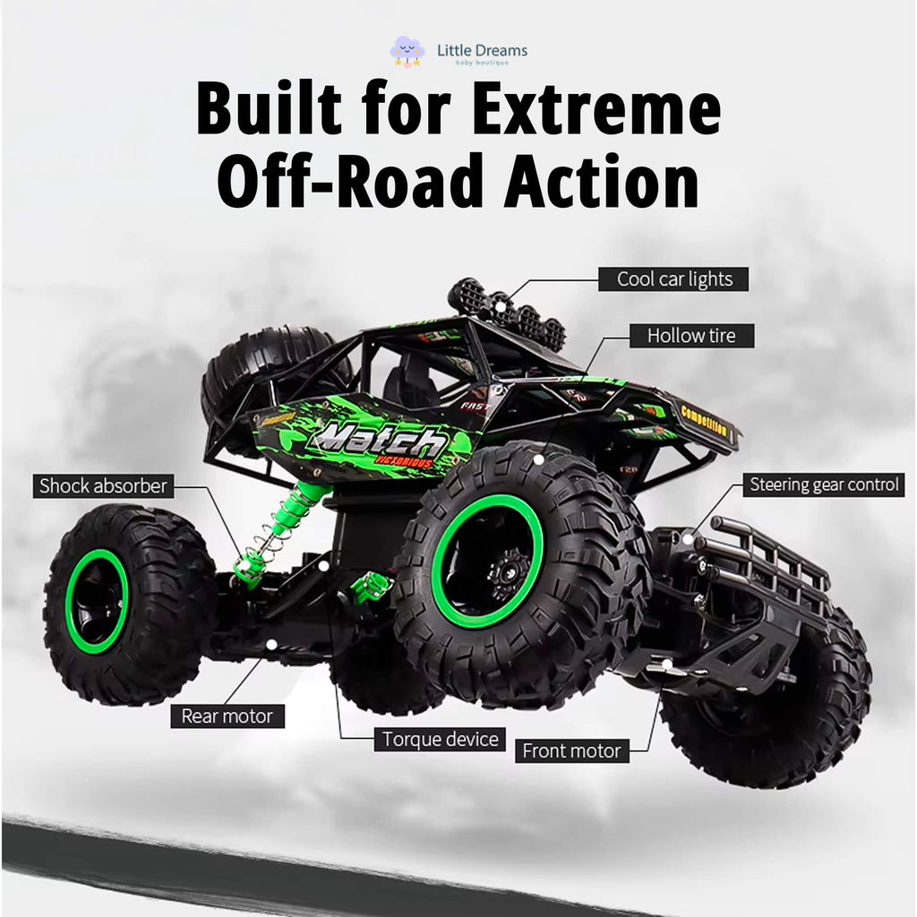 4x4 Rock Crawler Monster Truck