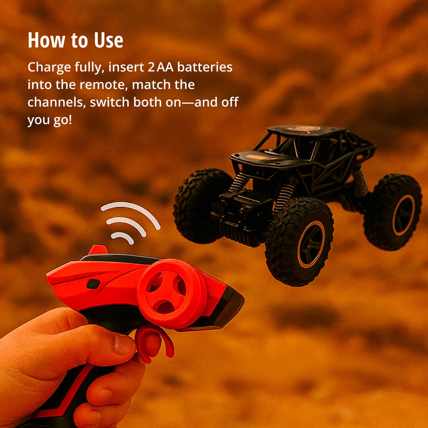 4x4 Rock Crawler Monster Truck