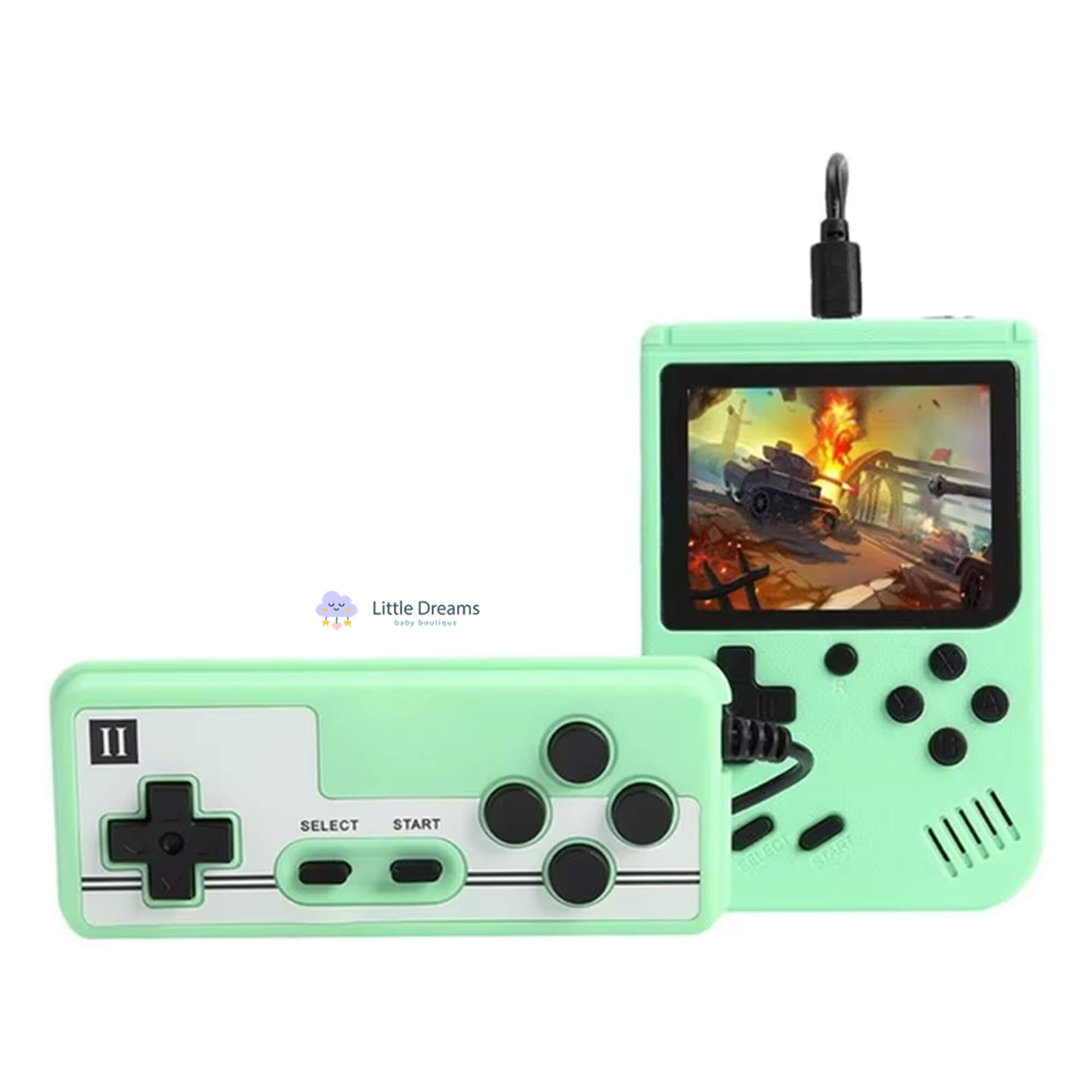 500 Classic Game Retro Video Game Console | Portable, User-Friendly & Ideal for Kids' Skill Development