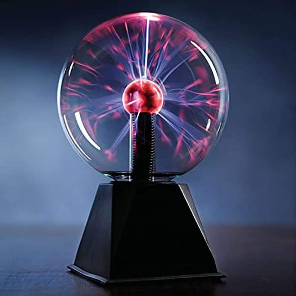 Plasma Ball | Touch-Sensitive, Interactive Educational Toy for Kids to Explore Electricity and Science