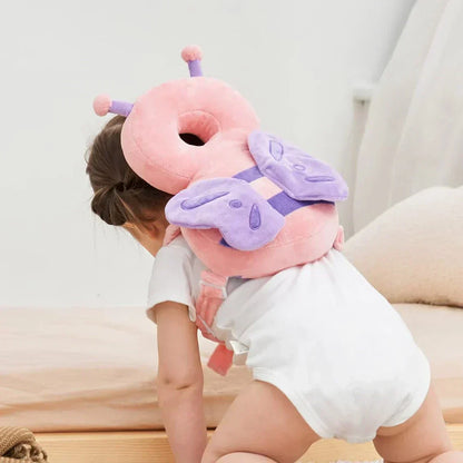 Soft Baby Head Protector | Adjustable, Breathable Cotton for Safe Crawling and Exploration