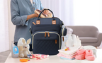 Diaper Bag | Waterproof, Multi-Pocket Design for Moms on the Go