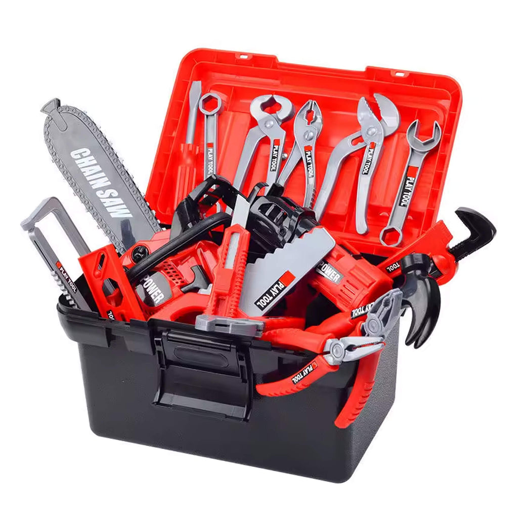 Kids' 55-Piece Tool Set | Realistic, Hands-On Learning for Young Builders Aged 3-5+ Years