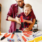 Kids' 55-Piece Tool Set | Realistic, Hands-On Learning for Young Builders Aged 3-5+ Years