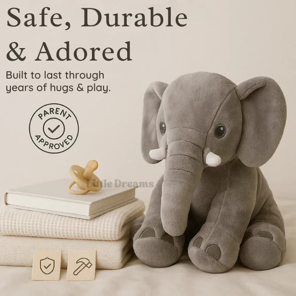 Baby Elephant Pillow Stuffed Toy